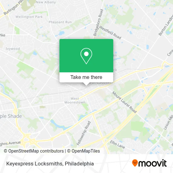 Keyexpress Locksmiths map