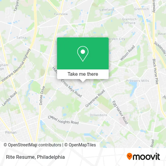 Rite Resume map