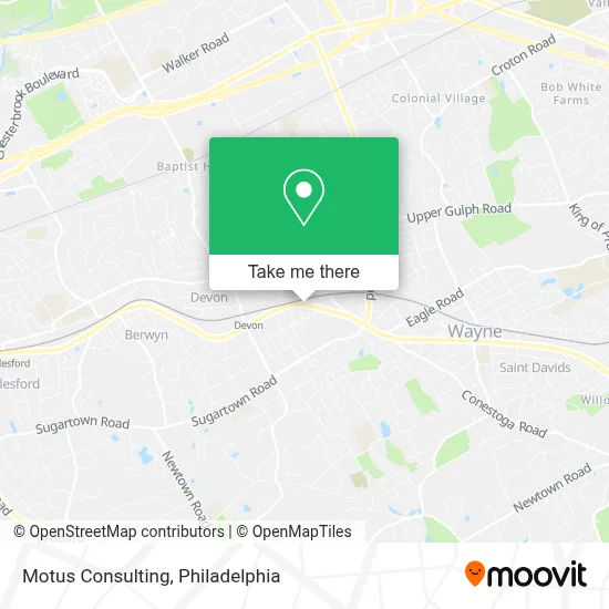 Motus Consulting map