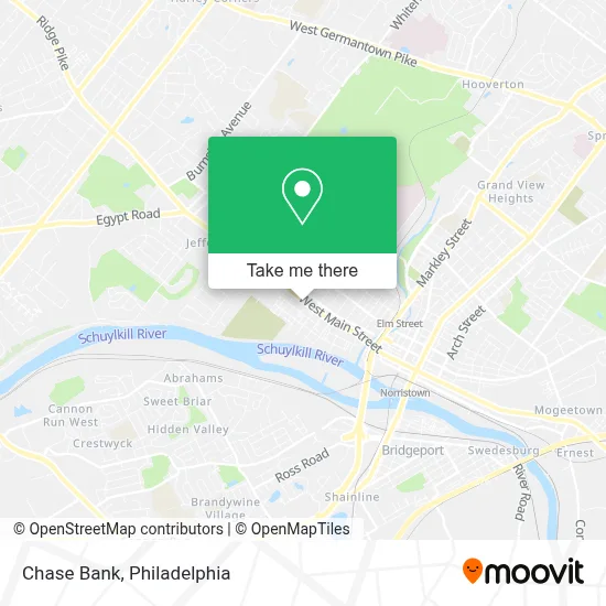 Chase Bank map