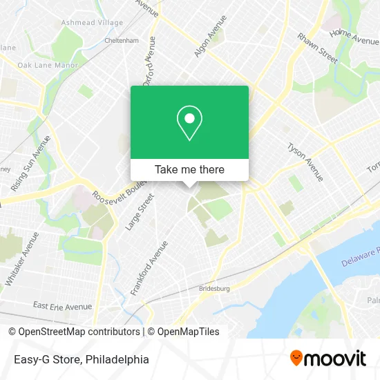 Easy-G Store map