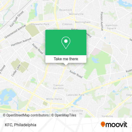 Kfc map