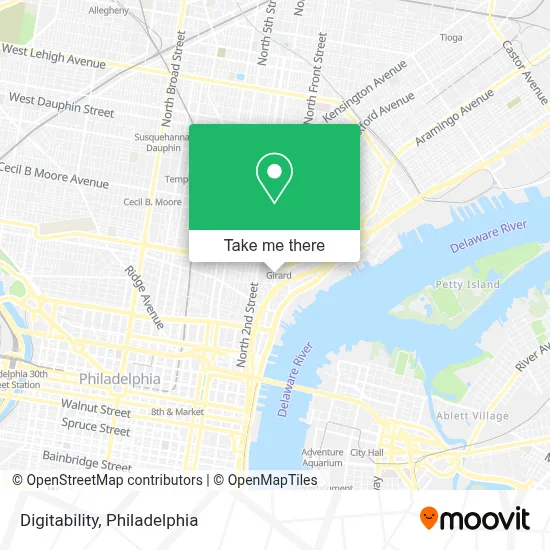 Digitability map