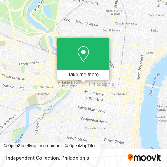 Independent Collection map
