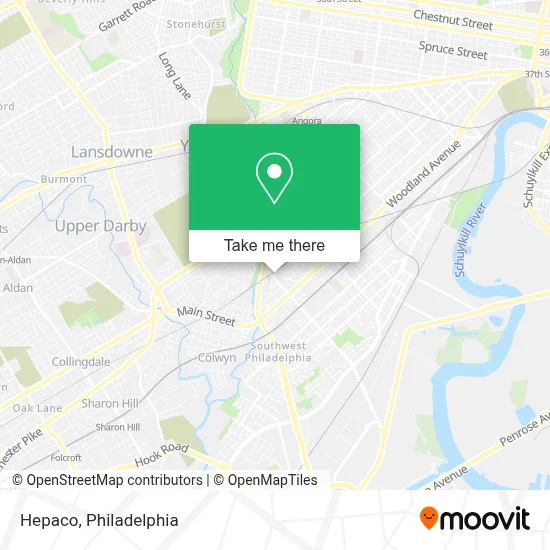 Hepaco map