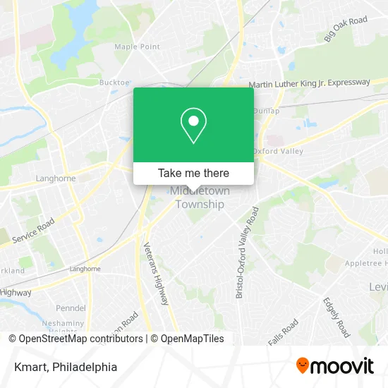 Kmart map