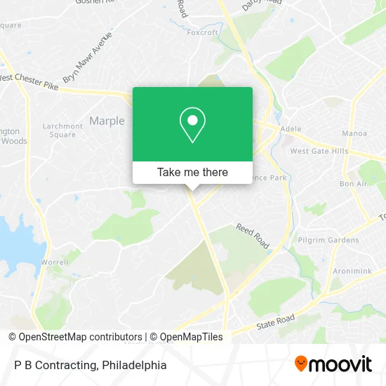 P B Contracting map