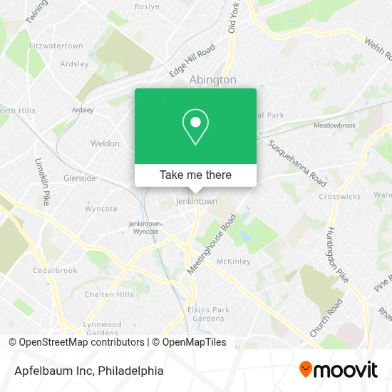 Apfelbaum Inc map
