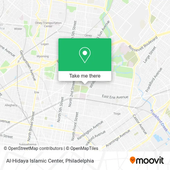 Al-Hidaya Islamic Center map