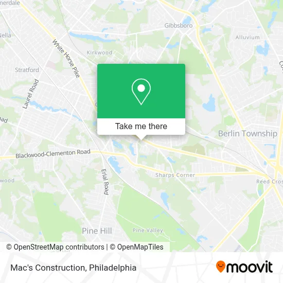 Mac's Construction map