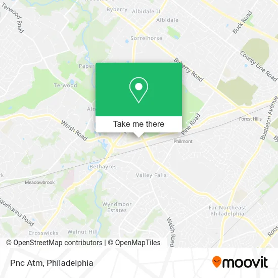 Pnc Atm map