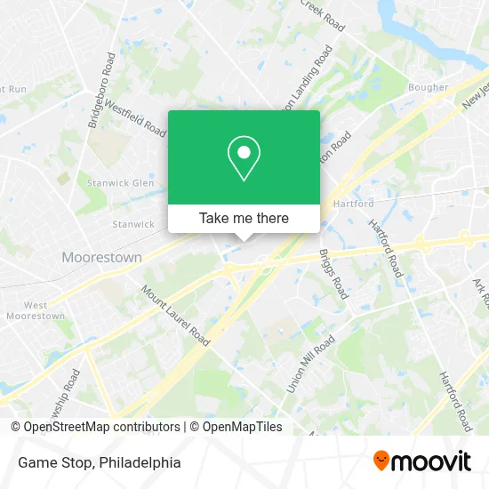 Game Stop map