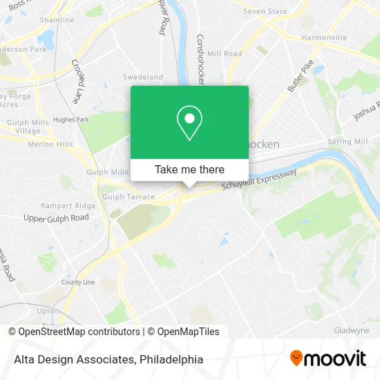 Alta Design Associates map
