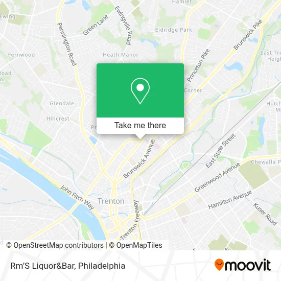Rm’S Liquor&Bar map