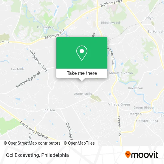Qci Excavating map