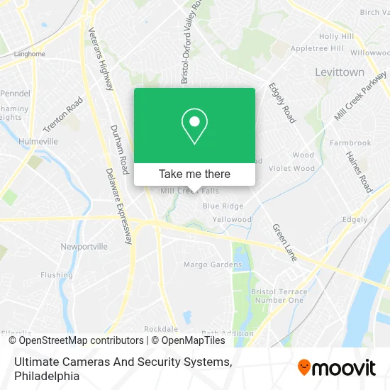 Ultimate Cameras And Security Systems map
