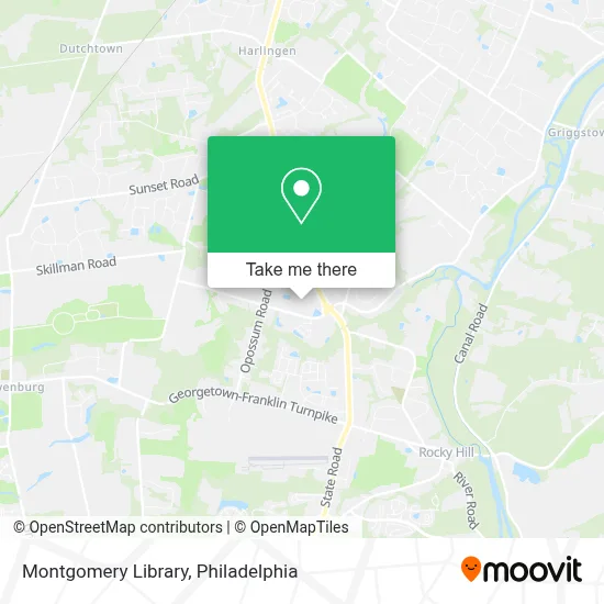 Montgomery Library map