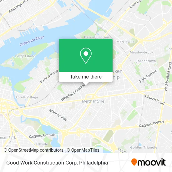 Good Work Construction Corp map