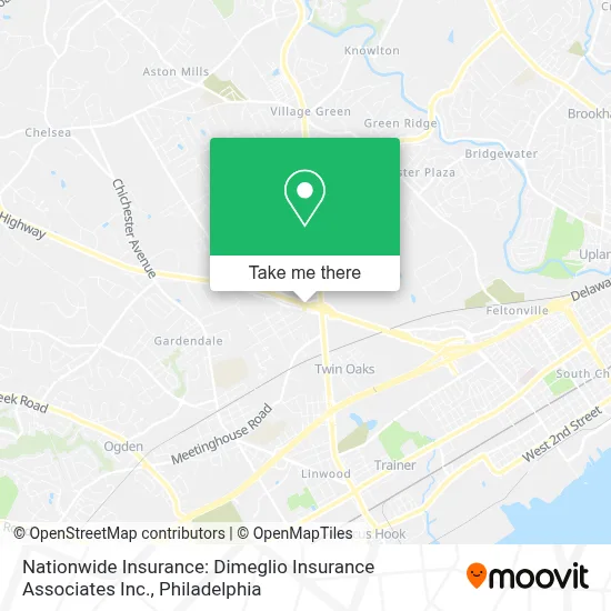 Nationwide Insurance: Dimeglio Insurance Associates Inc. map