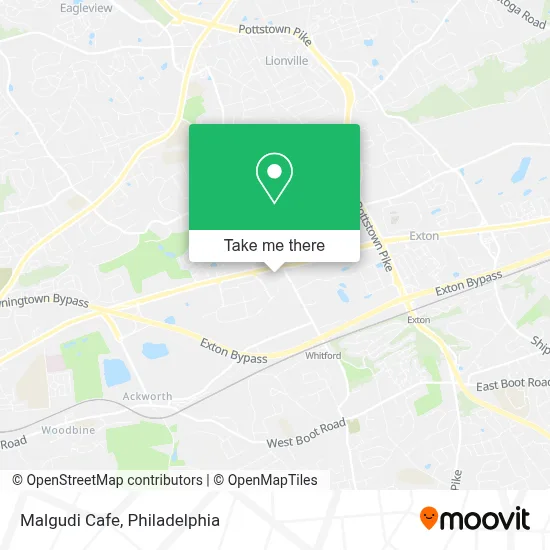 Malgudi Cafe map
