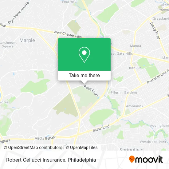 Robert Cellucci Insurance map