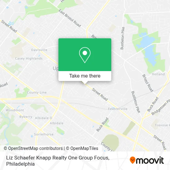 Liz Schaefer Knapp Realty One Group Focus map