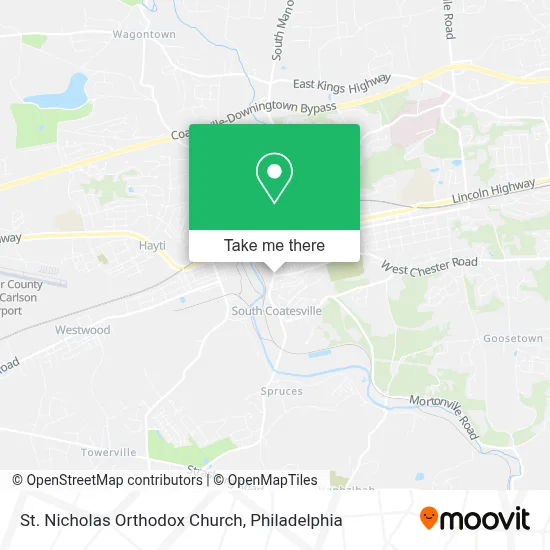 St. Nicholas Orthodox Church map