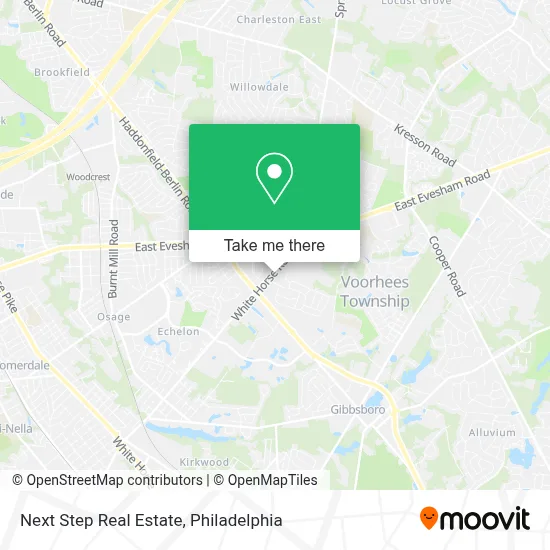 Next Step Real Estate map