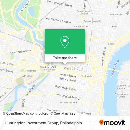 Huntingdon Investment Group map