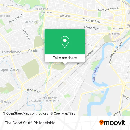 The Good Stuff map