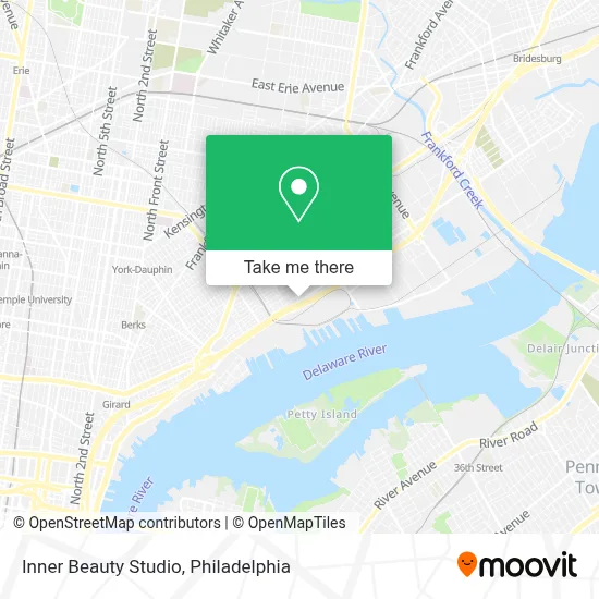 Inner Beauty Studio map