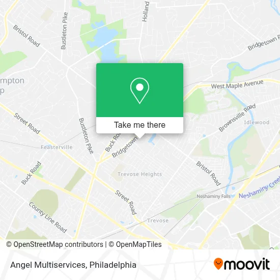 Angel Multiservices map