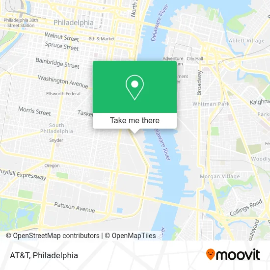 At&T map