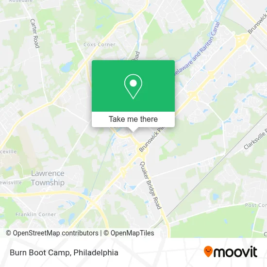 Burn Boot Camp map