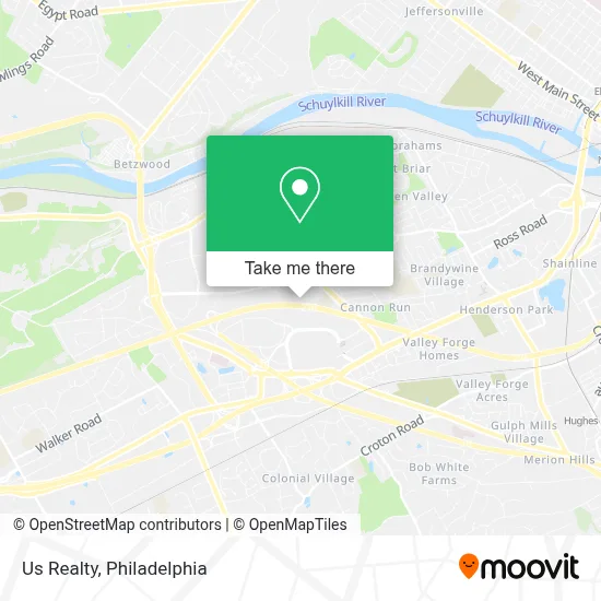 Us Realty map