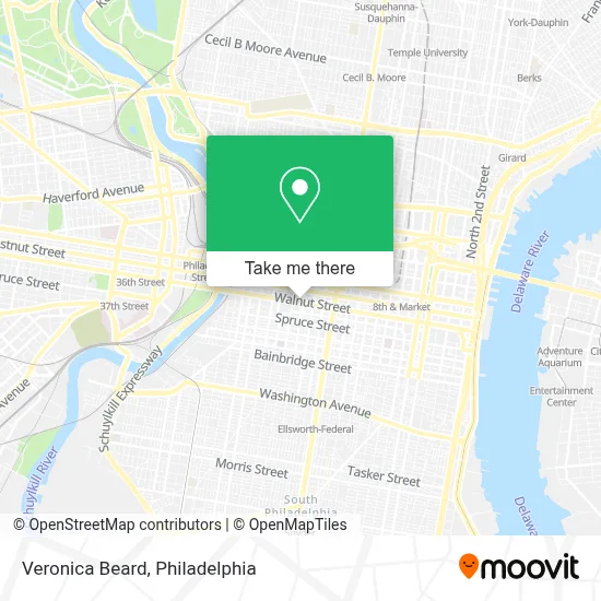 Veronica Beard map