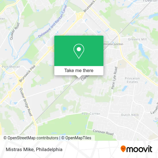 Mistras Mike map