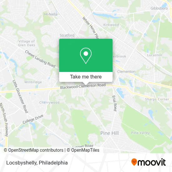 Locsbyshelly map