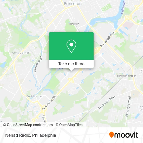 Nenad Radic map
