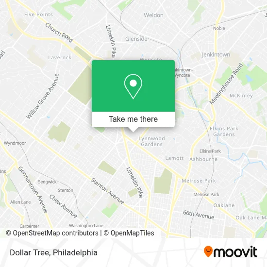 Dollar Tree map