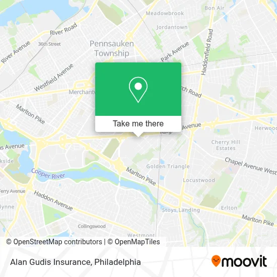 Alan Gudis Insurance map