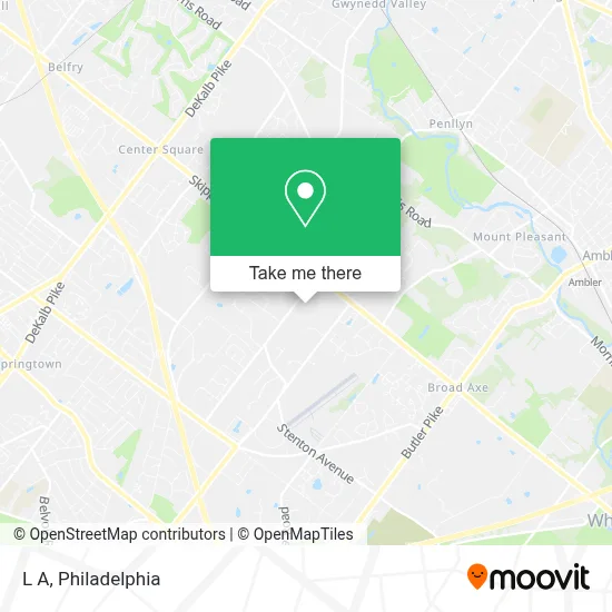 L A map