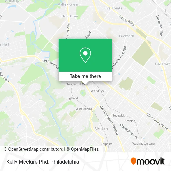 Kelly Mcclure Phd map