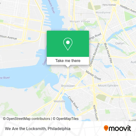 We Are the Locksmith map