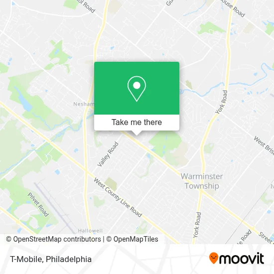 T-Mobile map