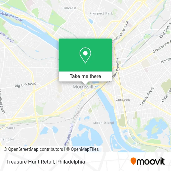 Treasure Hunt Retail map