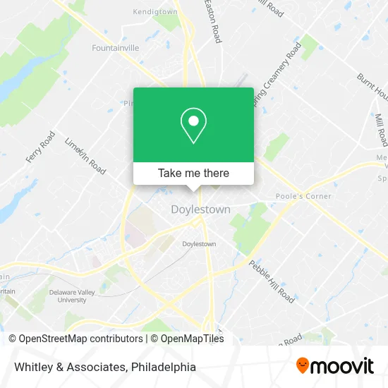 Whitley & Associates map