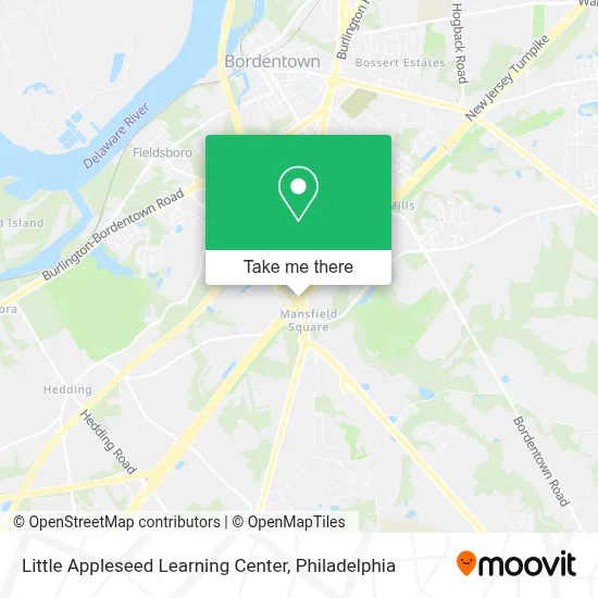 Little Appleseed Learning Center map