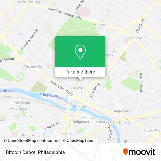 Bitcoin Depot map