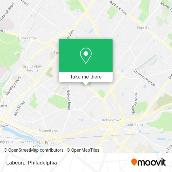Labcorp map